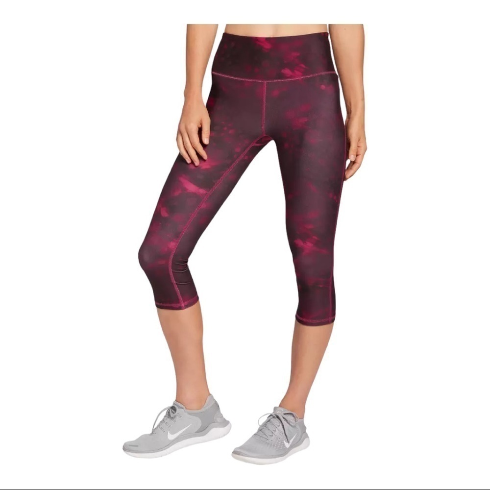 DSG women's performance capris MONARCH PINK
